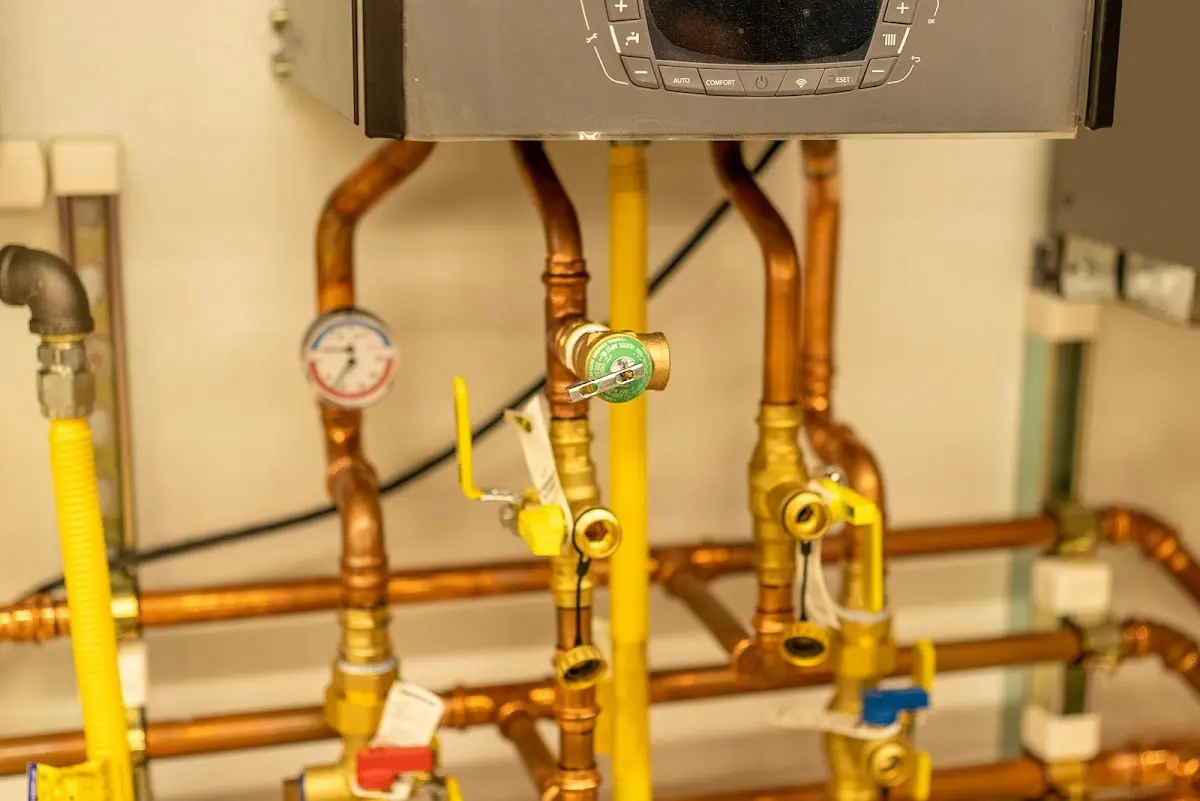 Licensed technician providing Backflow Prevention for a homeowner in Lyndon